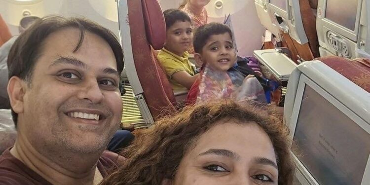 You can’t watch this footage without tears – it was taken just seconds before the plane crash in India…