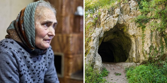 (video) “The children threw the old mother out of the house..” – Watch as time passed and they saw something in the cave that shocked everyone.