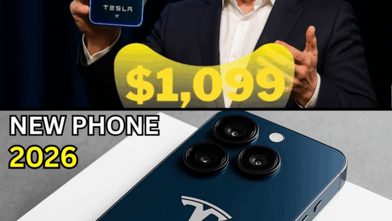 NEWS: Elon Musk FINALLY Launches Tesla Pi Phone $990 Premium Turns The Market Upside Down!